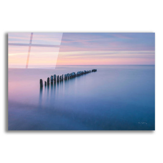 Epic Art 'Lake Superior Old Pier IV' by Alan Majchrowicz, Acrylic Glass Wall Art