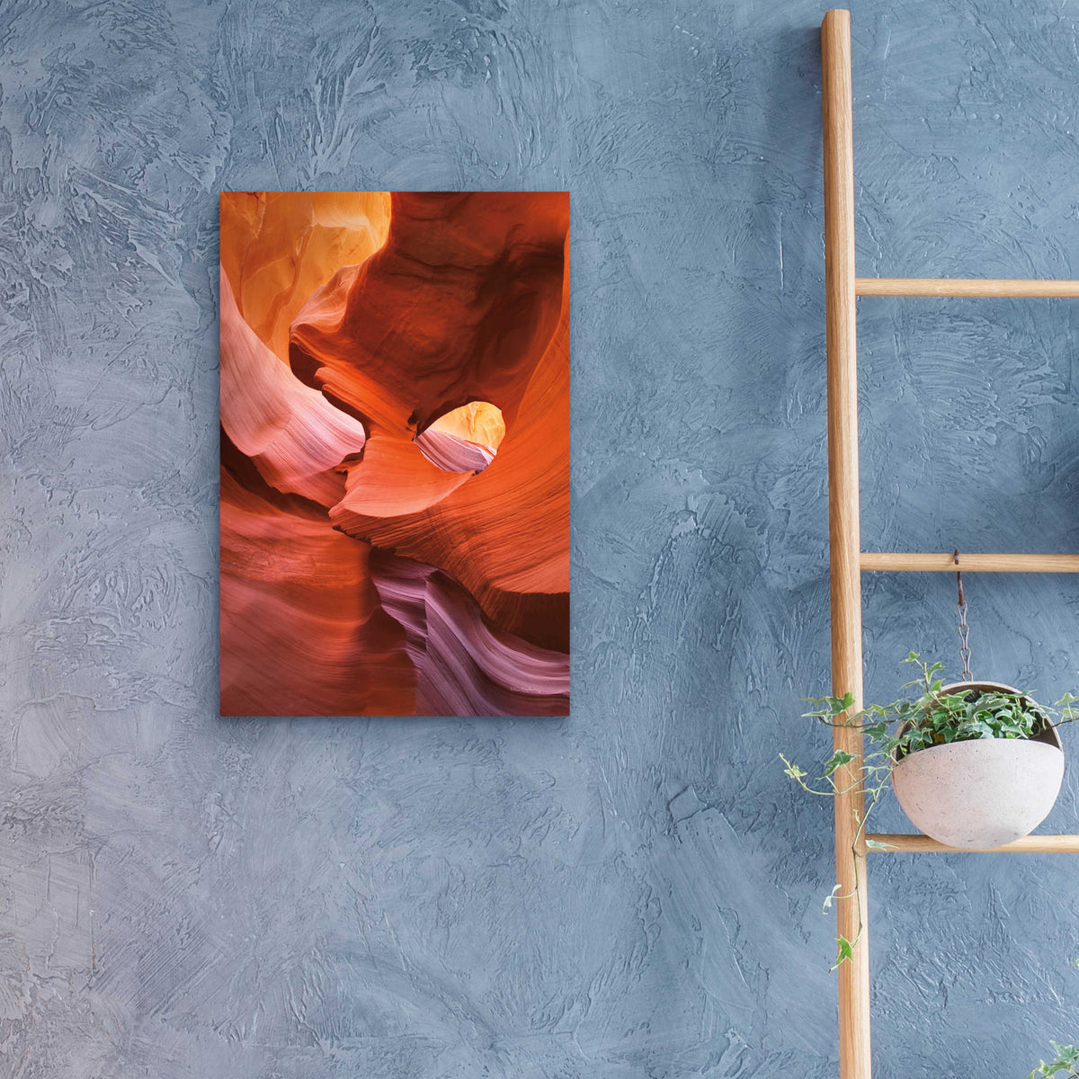 Epic Art 'Lower Antelope Canyon IV' by Alan Majchrowicz, Acrylic Glass Wall Art,16x24