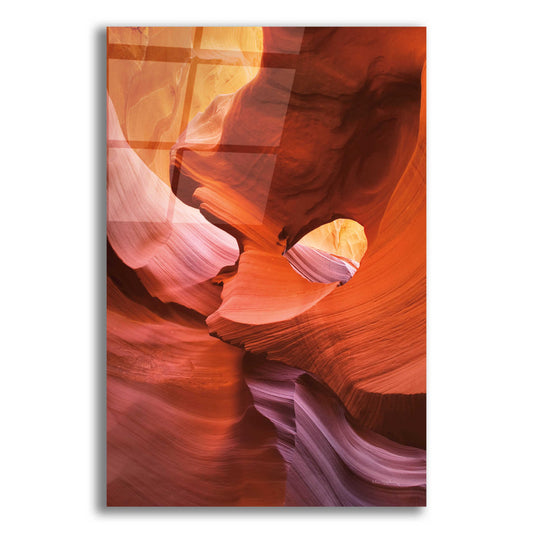 Epic Art 'Lower Antelope Canyon IV' by Alan Majchrowicz, Acrylic Glass Wall Art