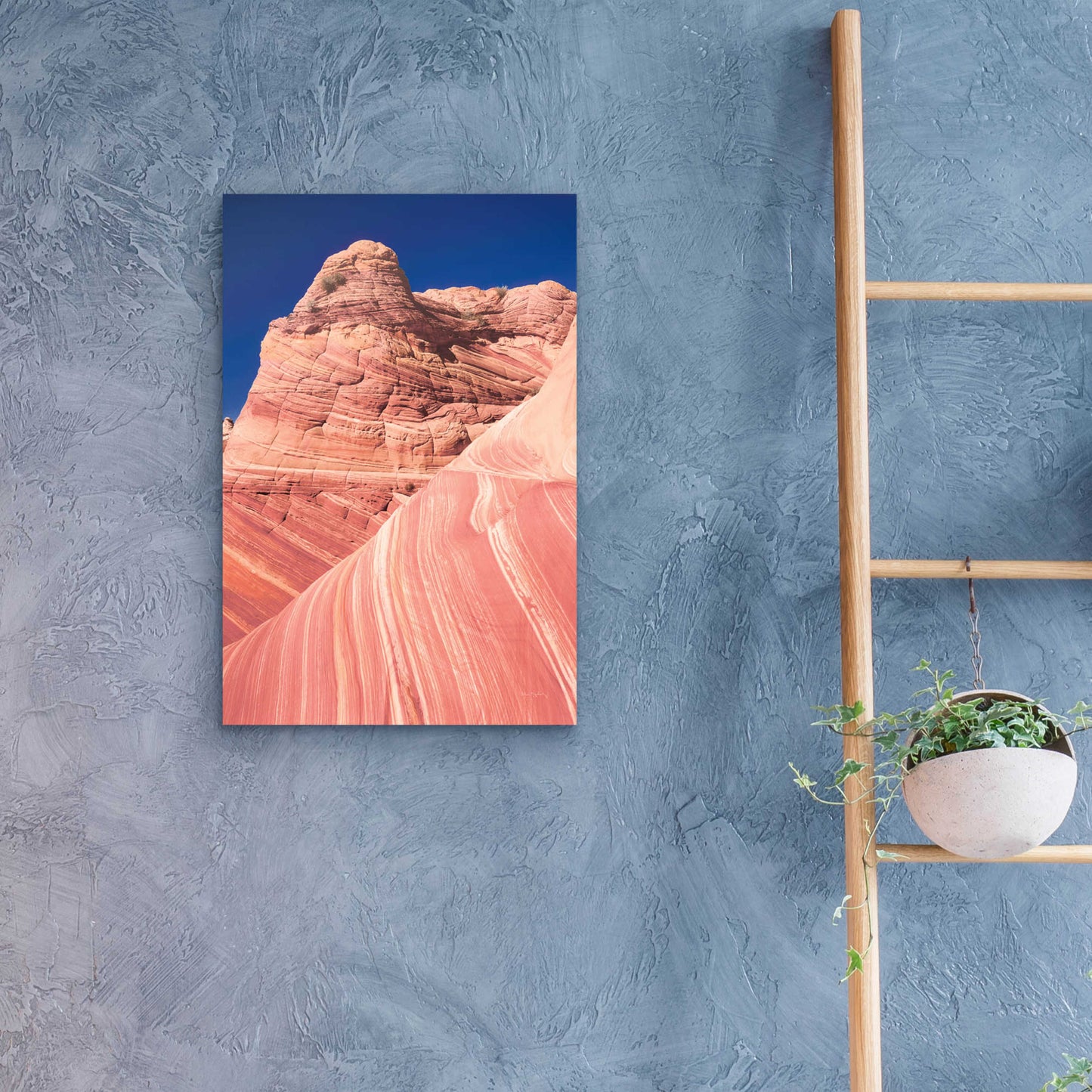 Epic Art 'Coyote Buttes I Blush' by Alan Majchrowicz, Acrylic Glass Wall Art,16x24