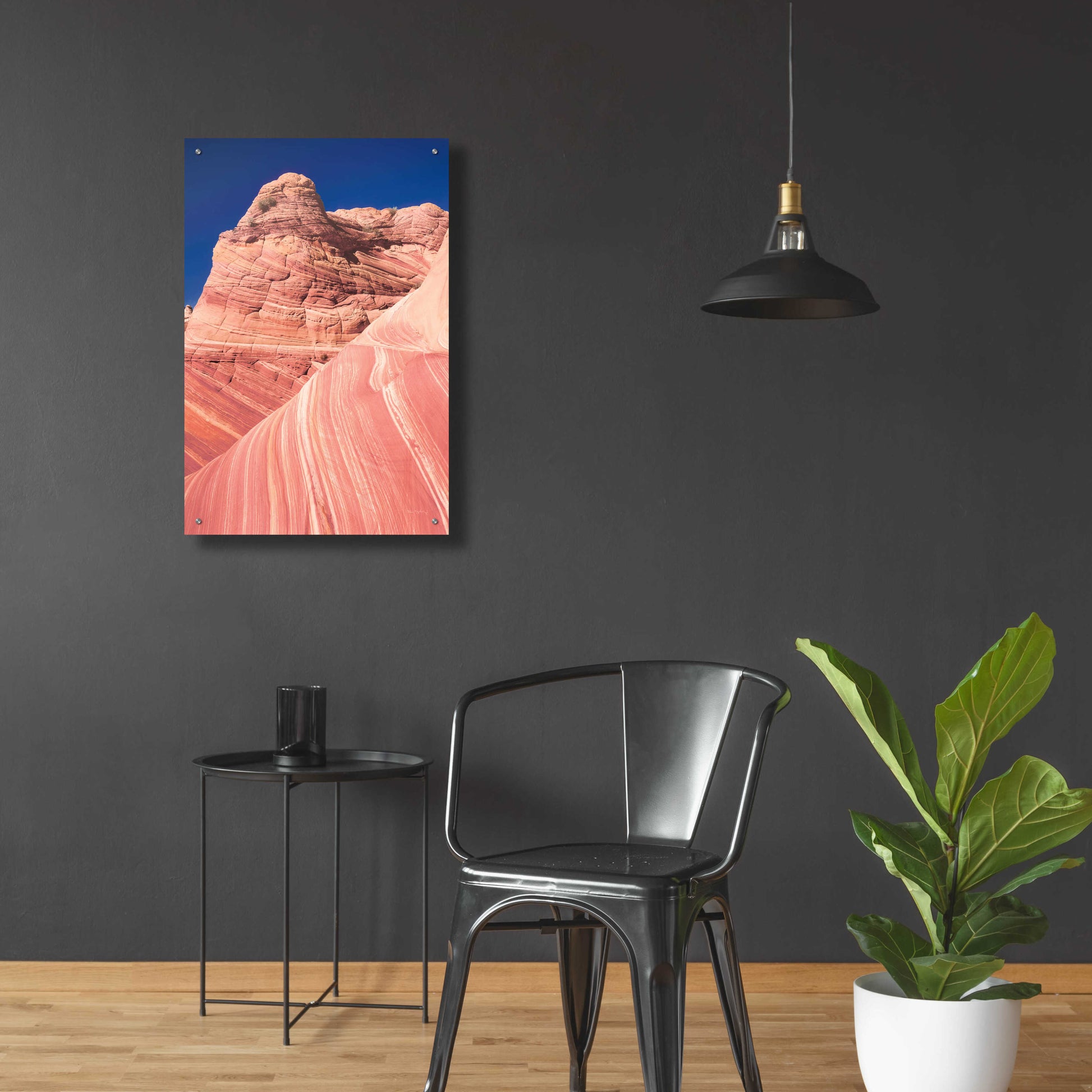 Epic Art 'Coyote Buttes I Blush' by Alan Majchrowicz, Acrylic Glass Wall Art,24x36