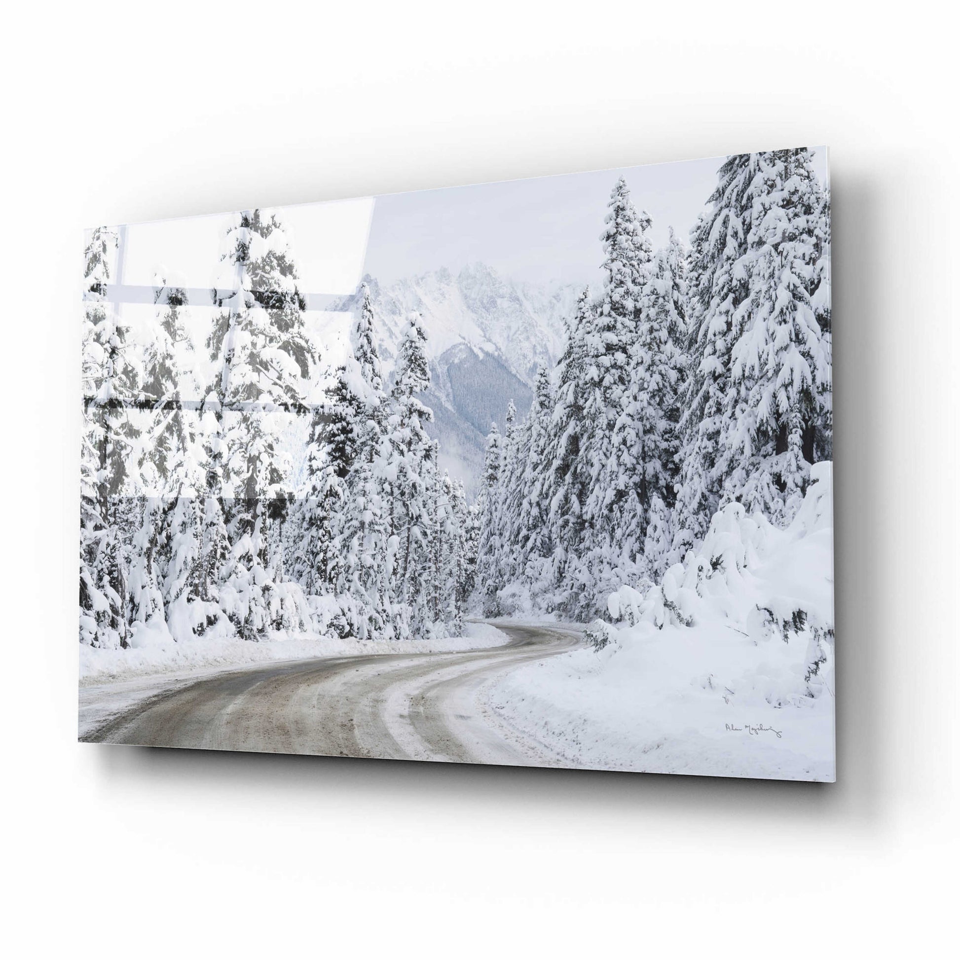 Epic Art 'Mount Baker Highway I' by Alan Majchrowicz, Acrylic Glass Wall Art,16x12