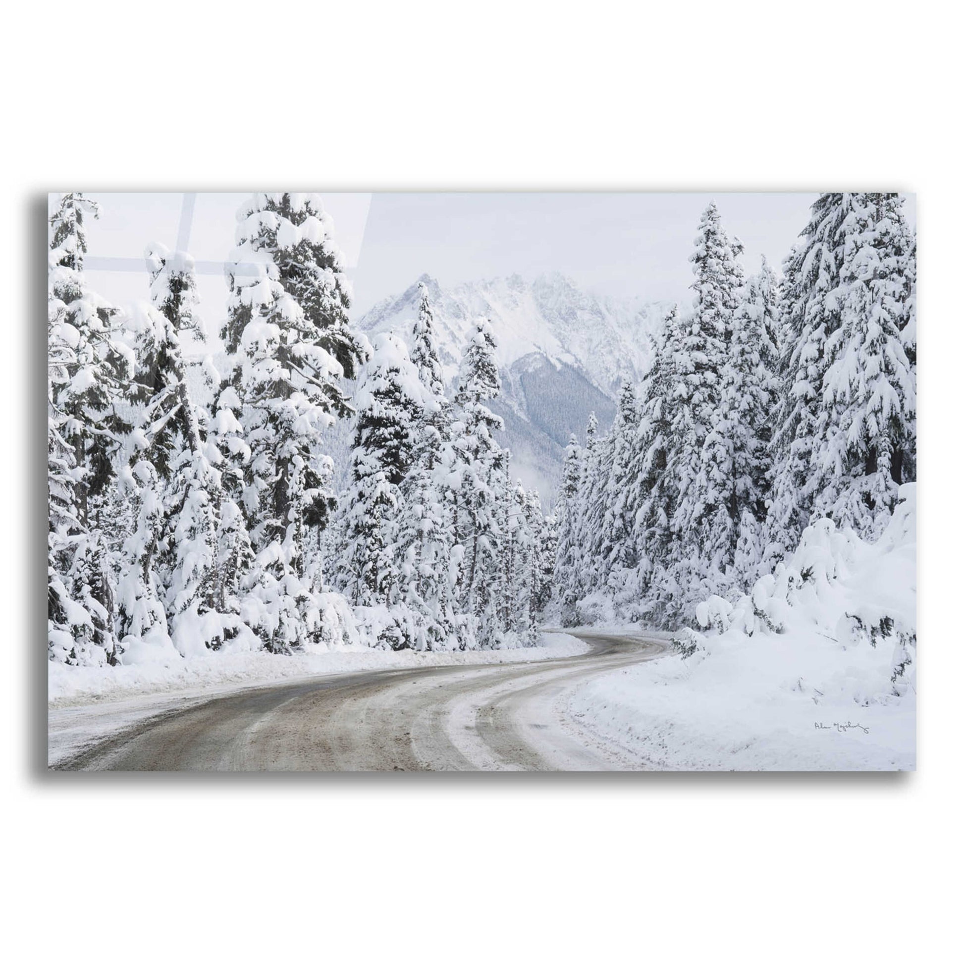 Epic Art 'Mount Baker Highway I' by Alan Majchrowicz, Acrylic Glass Wall Art,16x12