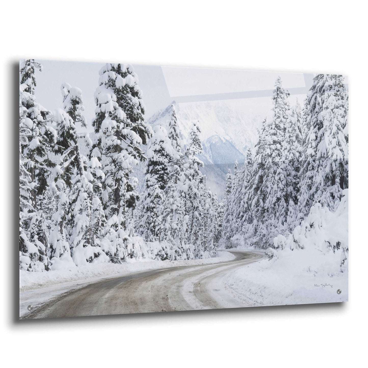 Epic Art 'Mount Baker Highway I' by Alan Majchrowicz, Acrylic Glass Wall Art,36x24