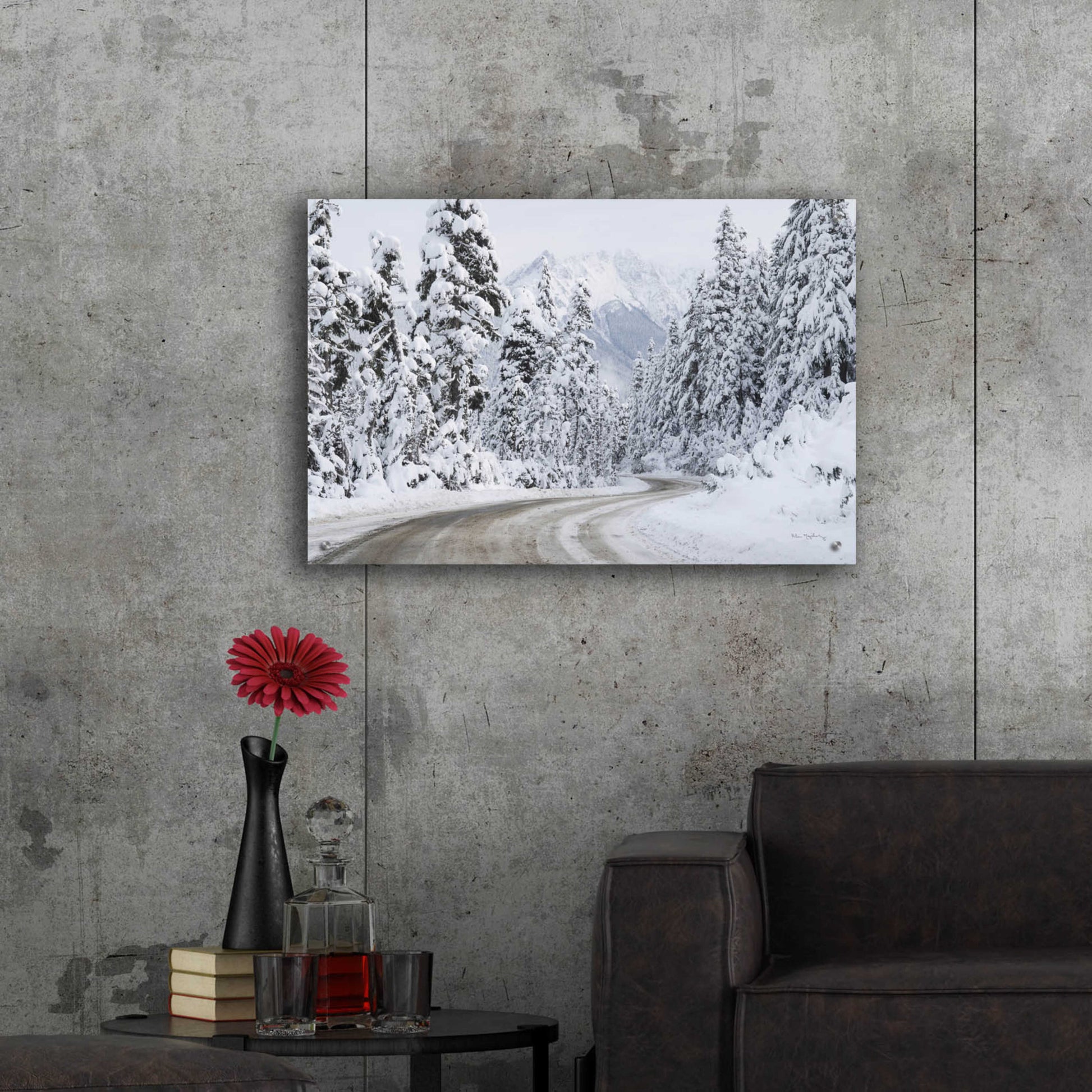 Epic Art 'Mount Baker Highway I' by Alan Majchrowicz, Acrylic Glass Wall Art,36x24