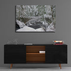 Epic Art 'Whatcom Creek Bridge' by Alan Majchrowicz, Acrylic Glass Wall Art,36x24