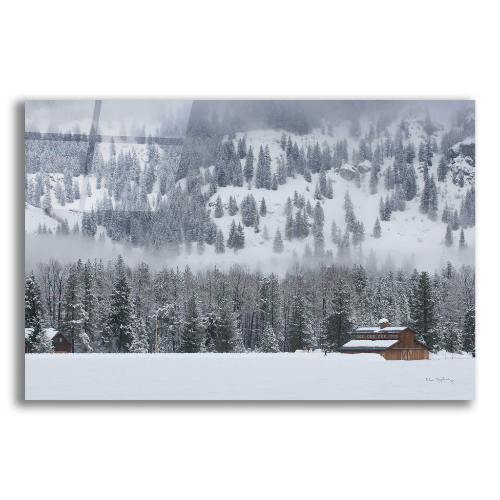 Epic Art 'Methow Valley Barn' by Alan Majchrowicz, Acrylic Glass Wall Art