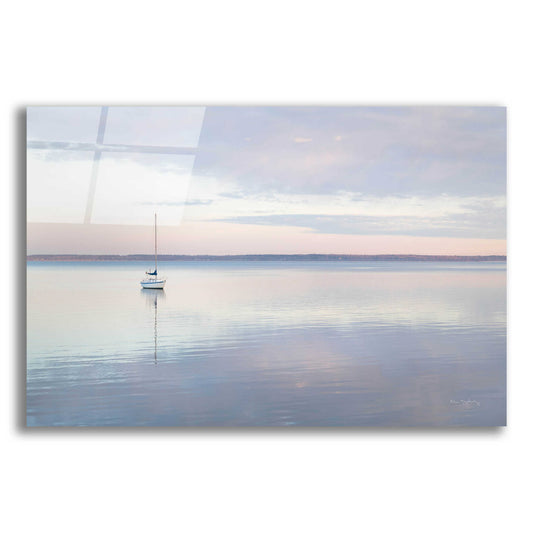 Epic Art 'Sailboat in Bellingham Bay I' by Alan Majchrowicz, Acrylic Glass Wall Art