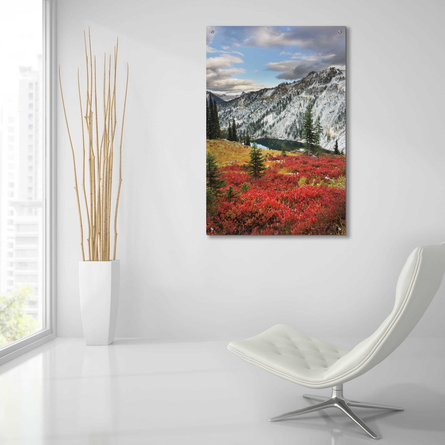 Epic Art 'Lake Ann North Cascades' by Alan Majchrowicz, Acrylic Glass Wall Art,24x36