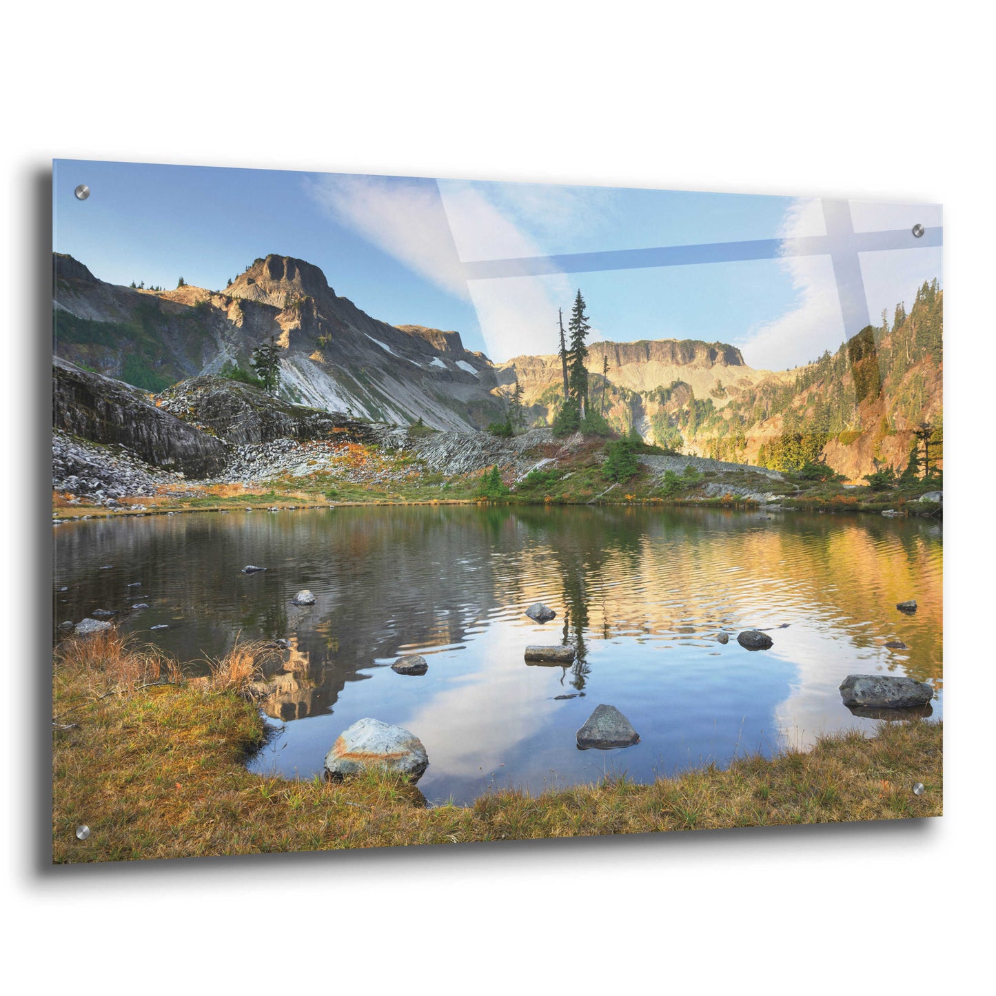 Epic Art 'Heather Meadows in Autumn' by Alan Majchrowicz, Acrylic Glass Wall Art,36x24