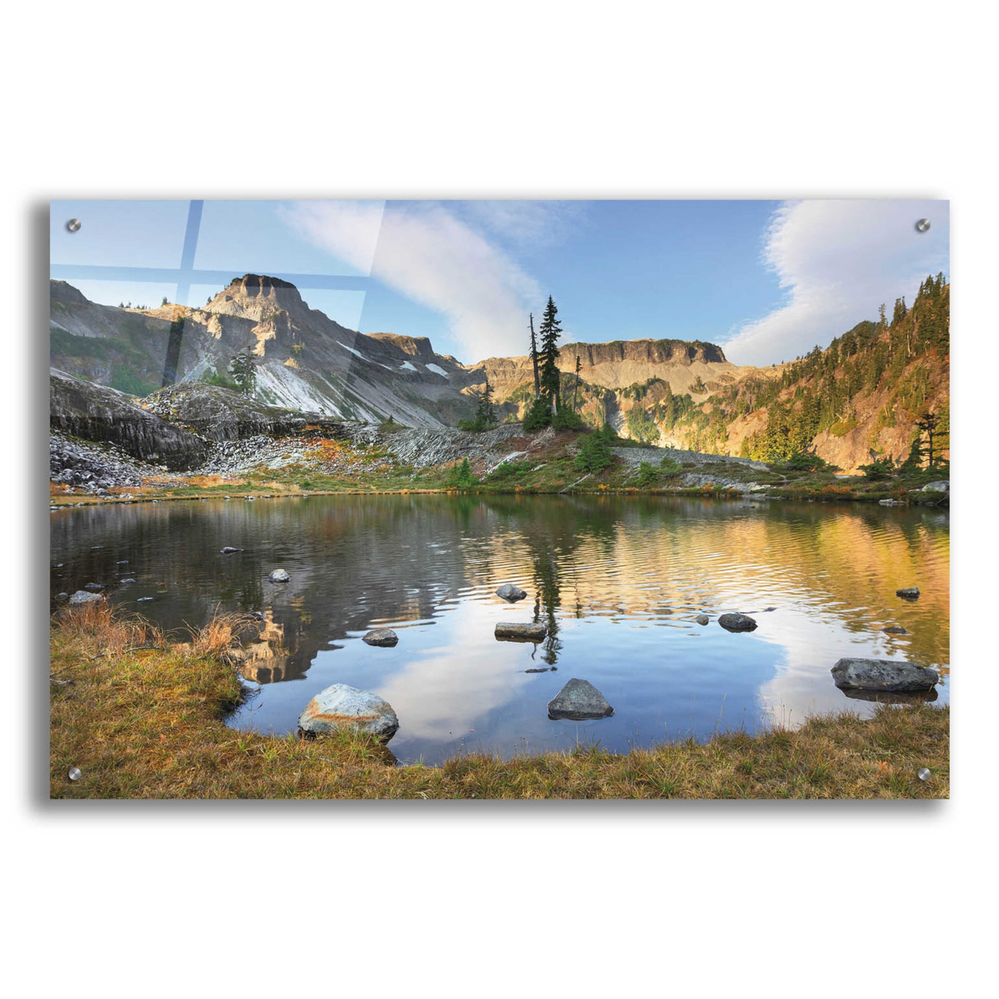 Epic Art 'Heather Meadows in Autumn' by Alan Majchrowicz, Acrylic Glass Wall Art,36x24