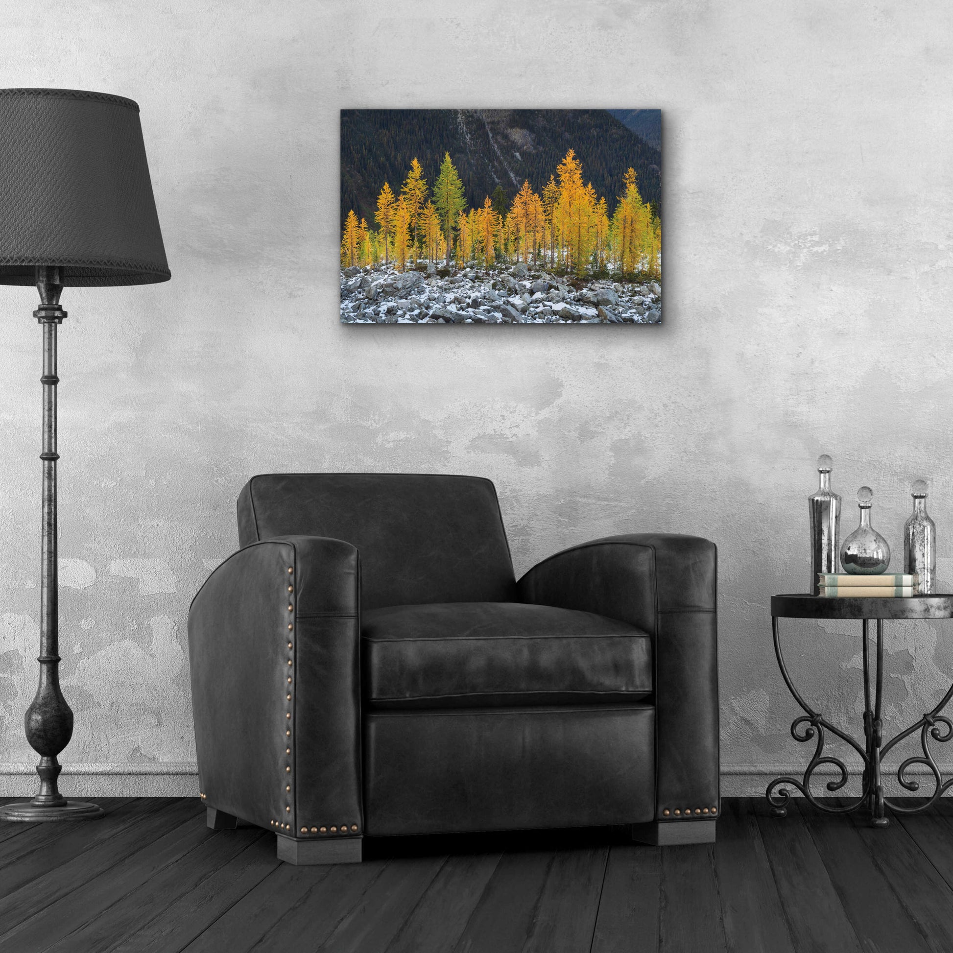 Epic Art 'Alpine Larches North Cascades' by Alan Majchrowicz, Acrylic Glass Wall Art,24x16