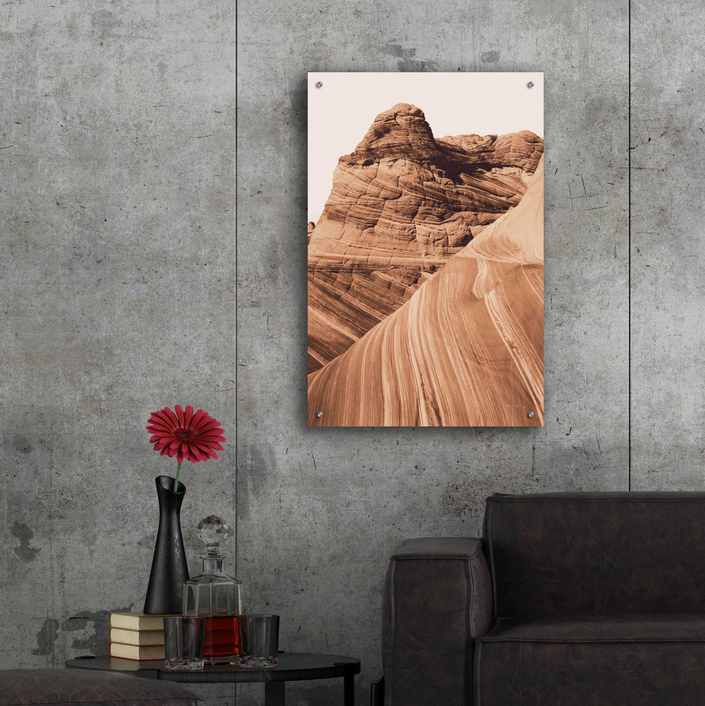 Epic Art 'Coyote Buttes I Autumn' by Alan Majchrowicz, Acrylic Glass Wall Art,24x36