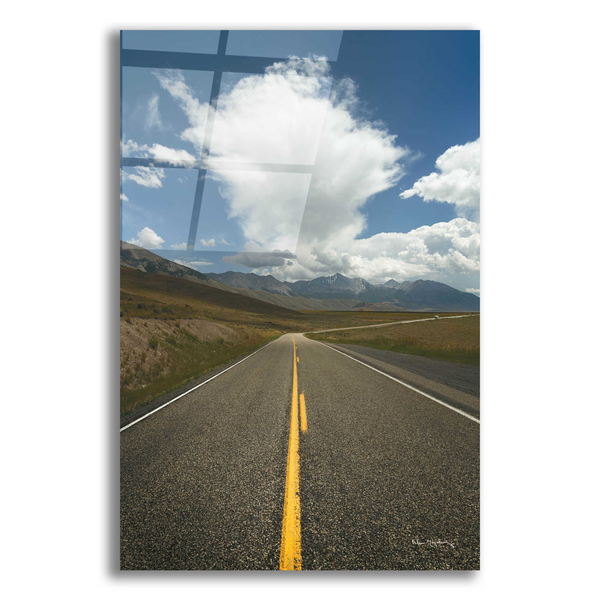 Epic Art 'Highway 93 in Idaho' by Alan Majchrowicz, Acrylic Glass Wall Art,12x16