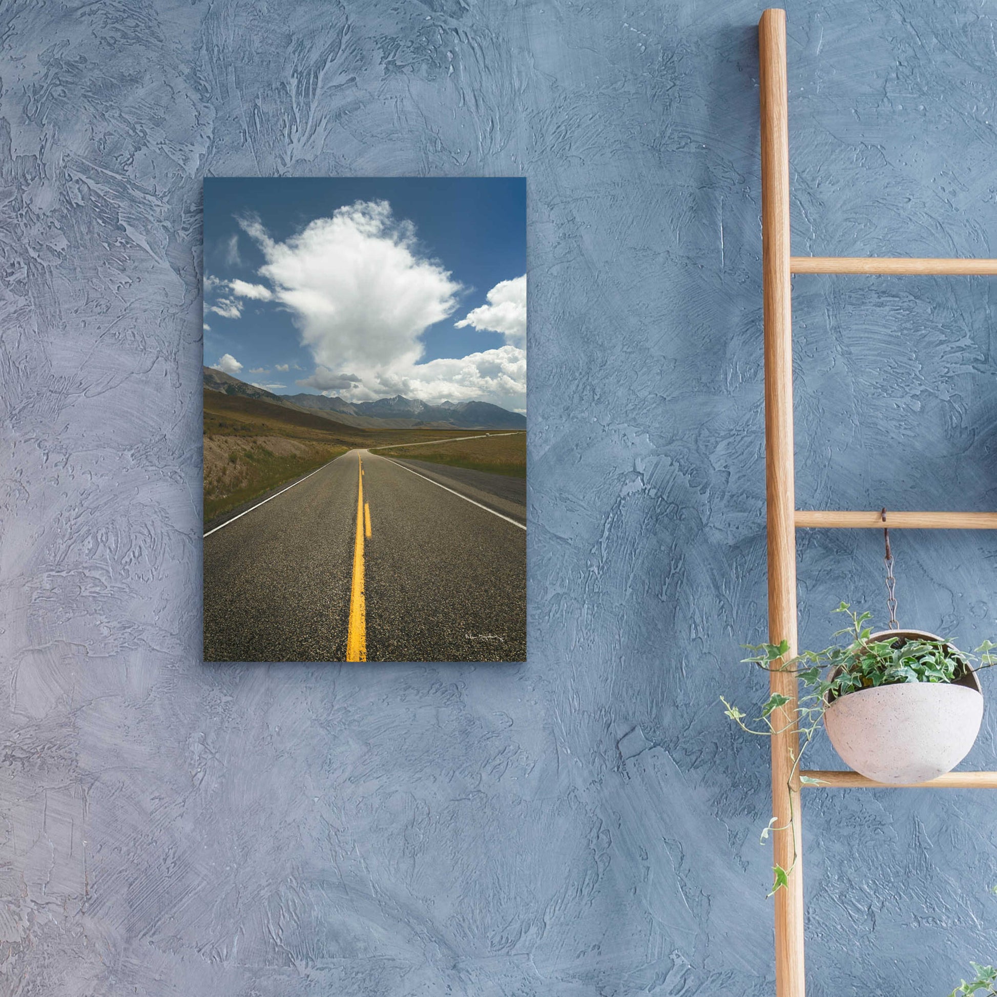 Epic Art 'Highway 93 in Idaho' by Alan Majchrowicz, Acrylic Glass Wall Art,16x24