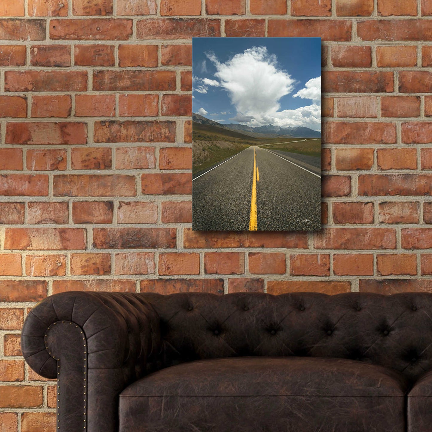 Epic Art 'Highway 93 in Idaho' by Alan Majchrowicz, Acrylic Glass Wall Art,16x24