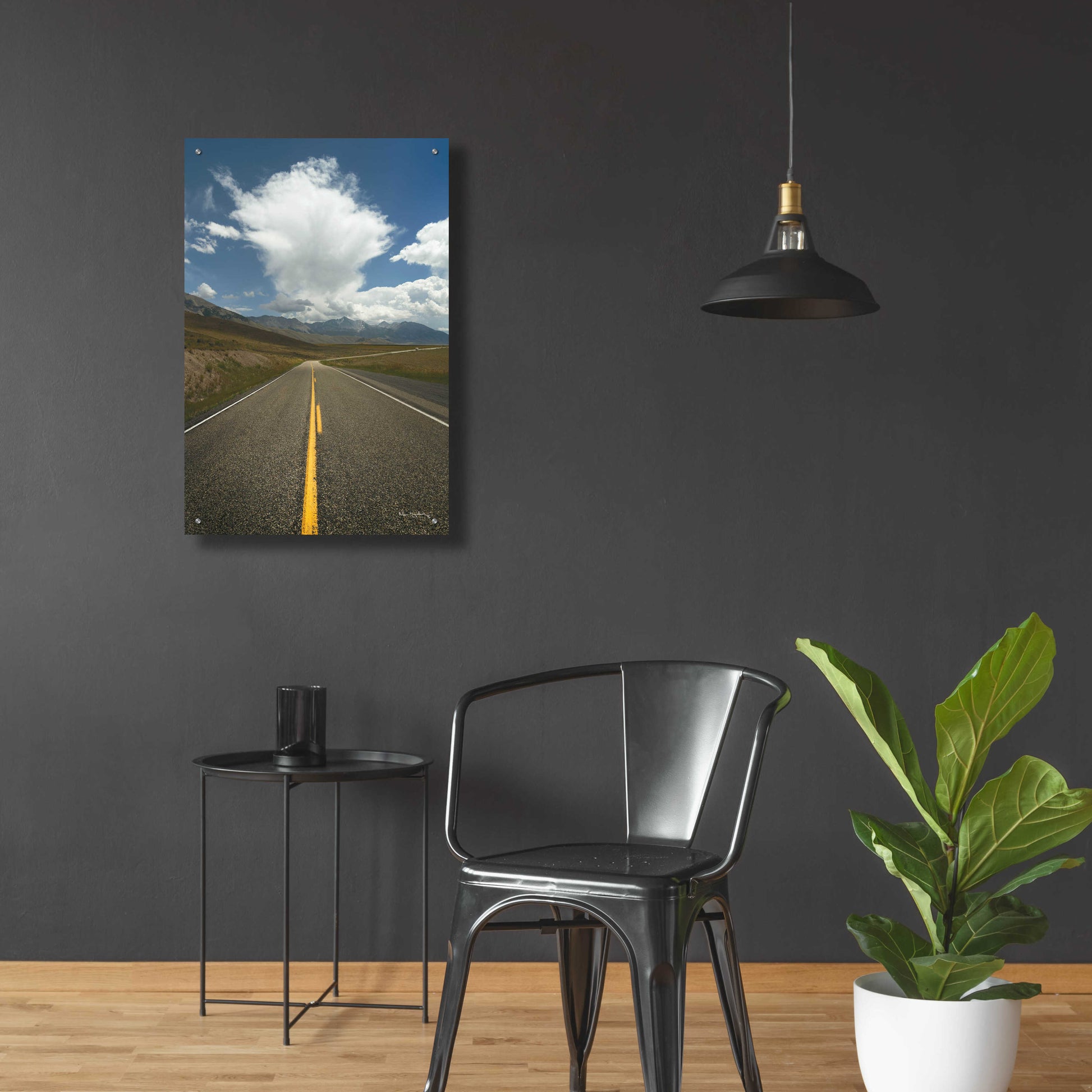 Epic Art 'Highway 93 in Idaho' by Alan Majchrowicz, Acrylic Glass Wall Art,24x36