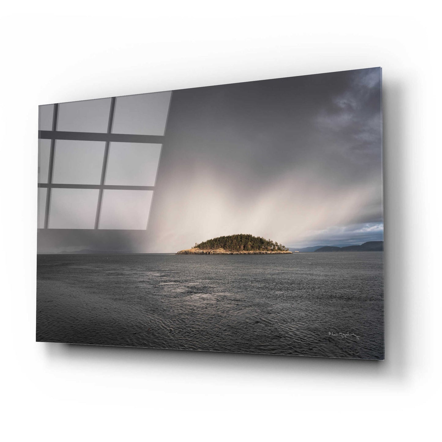 Epic Art 'Deception Pass Island' by Alan Majchrowicz, Acrylic Glass Wall Art,24x16