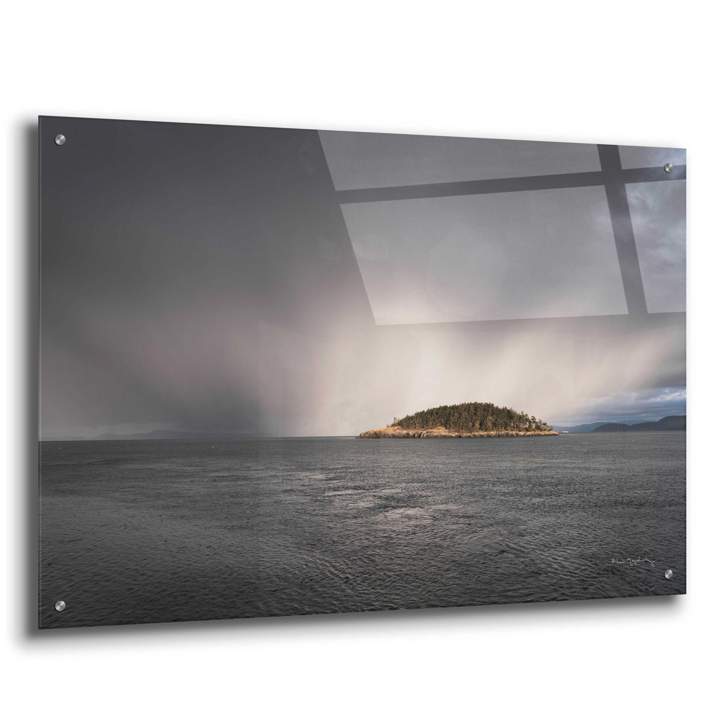 Epic Art 'Deception Pass Island' by Alan Majchrowicz, Acrylic Glass Wall Art,36x24