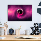 Epic Art 'Cosmic Crypto Polkadot' by Epic Portfolio, Acrylic Glass Wall Art,16x12
