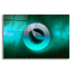 Epic Art 'Cosmic Crypto Luna' by Epic Portfolio, Acrylic Glass Wall Art