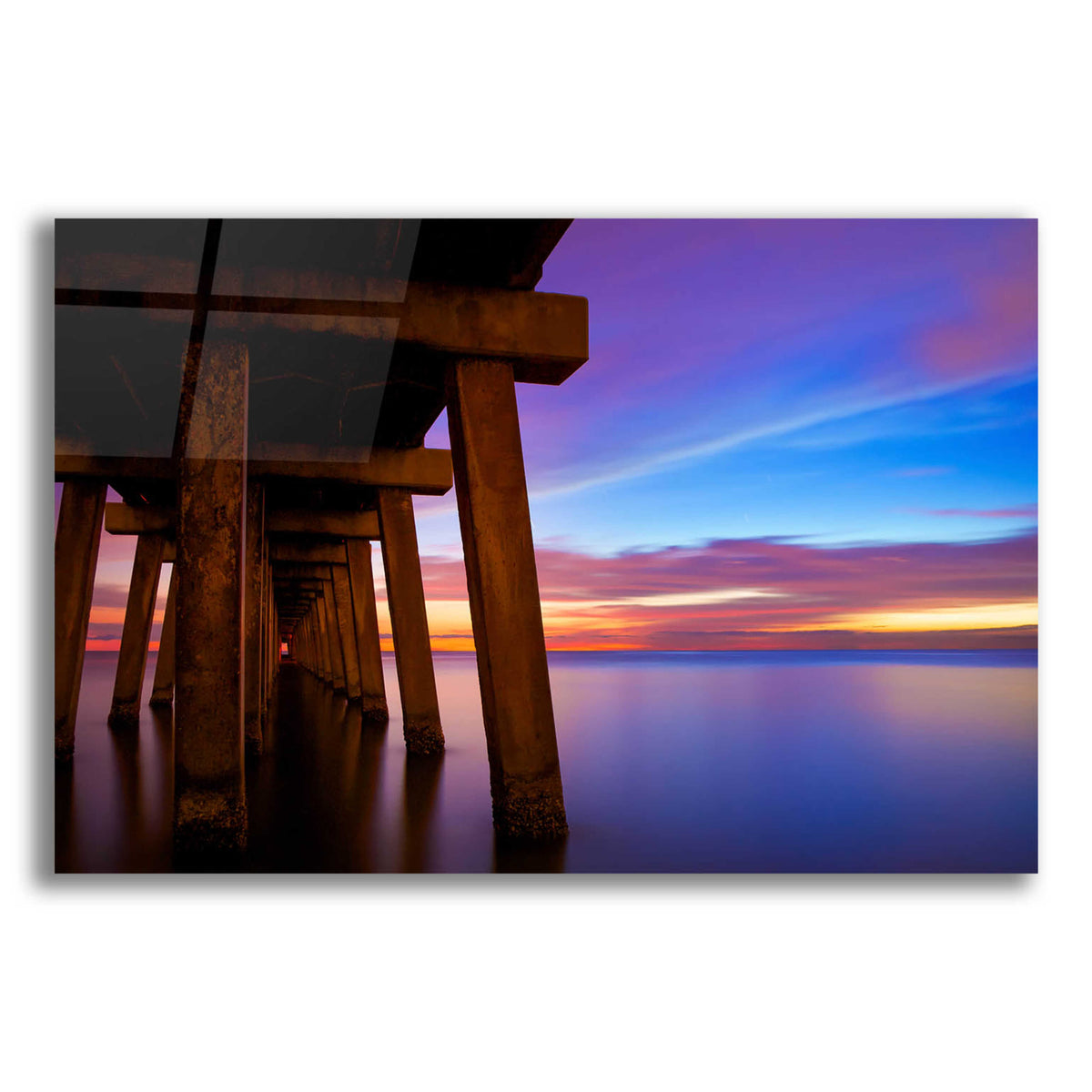 Epic Art 'Under the Bridge' by Edin Chavez, Acrylic Glass Wall Art