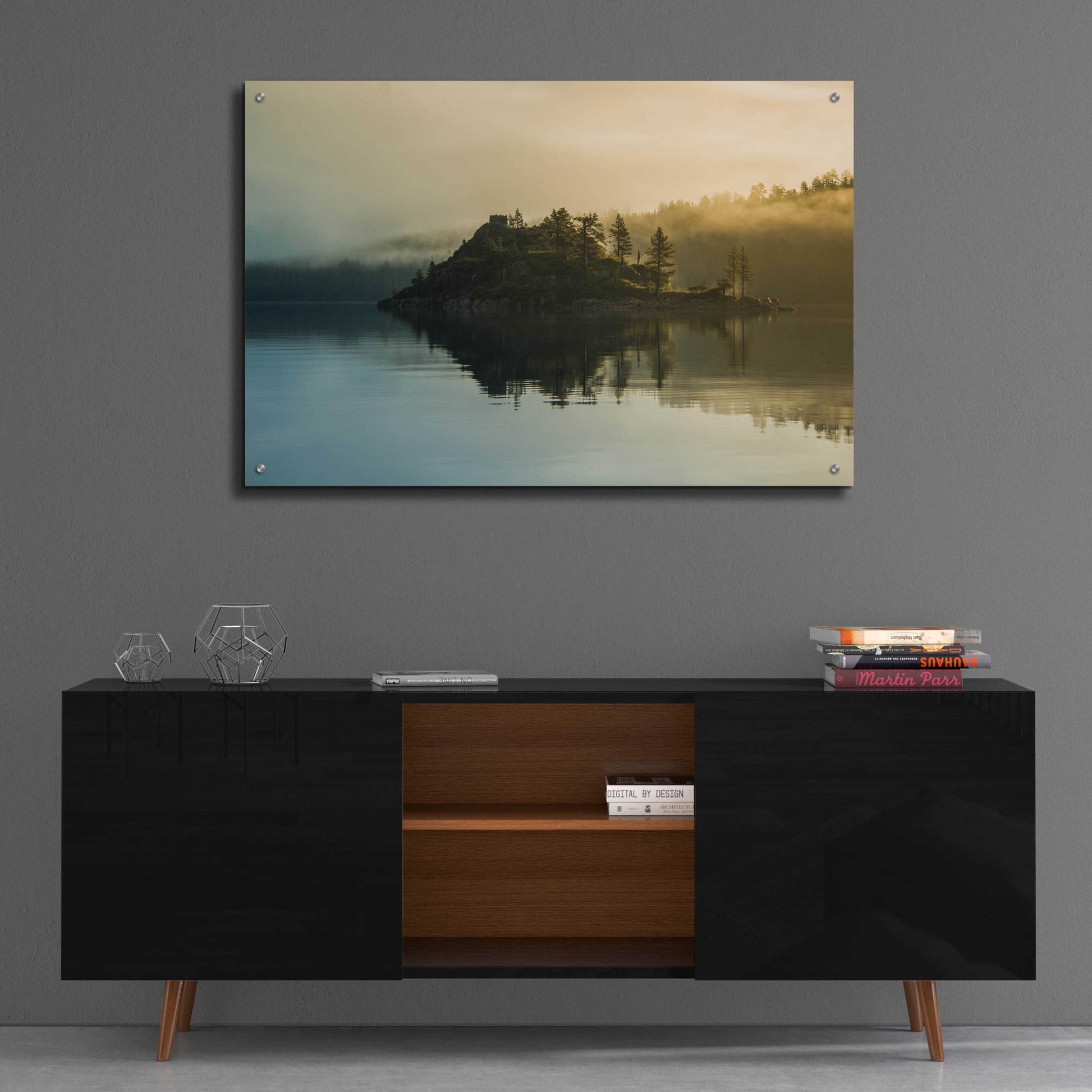 Epic Art 'Mystic of Lake Tahoe' by Edin Chavez, Acrylic Glass Wall Art,36x24