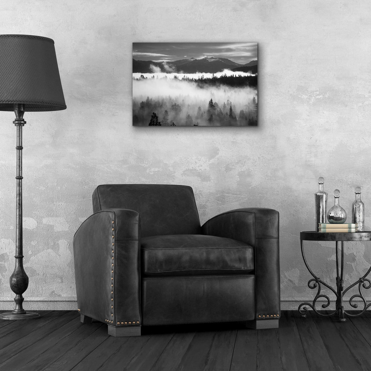 Epic Art 'Lake Tahoe Murky Mornings' by Edin Chavez, Acrylic Glass Wall Art,24x16