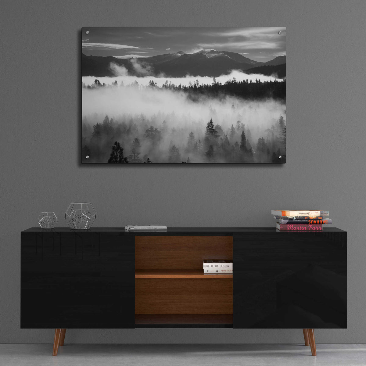 Epic Art 'Lake Tahoe Murky Mornings' by Edin Chavez, Acrylic Glass Wall Art,36x24