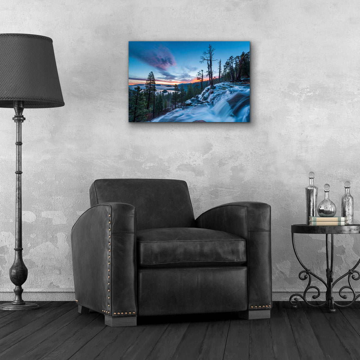 Epic Art 'Lake Tahoe Emerald Bay' by Edin Chavez, Acrylic Glass Wall Art,24x16