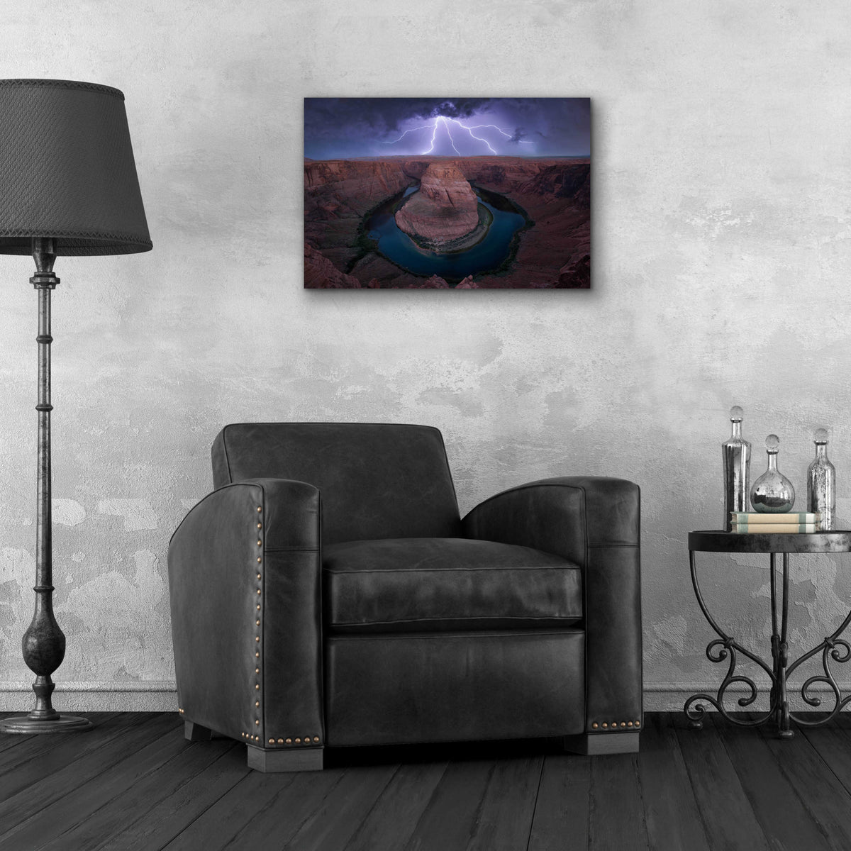 Epic Art 'Horse Shoe Bend' by Edin Chavez, Acrylic Glass Wall Art,24x16