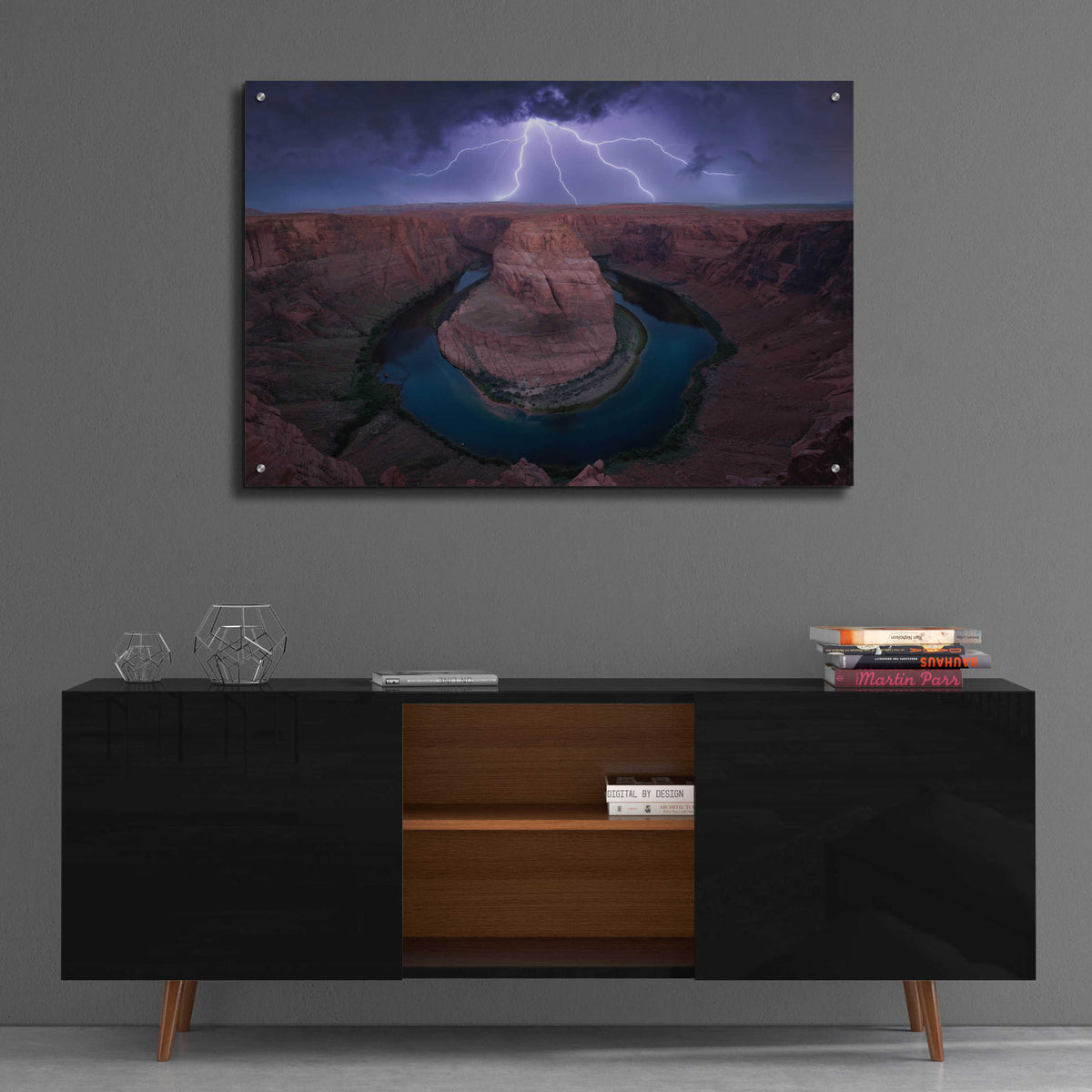 Epic Art 'Horse Shoe Bend' by Edin Chavez, Acrylic Glass Wall Art,36x24