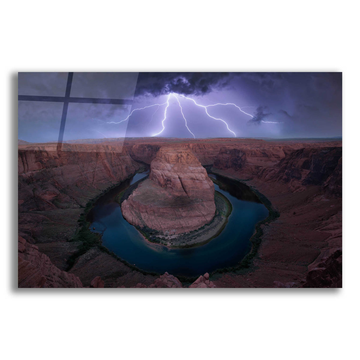 Epic Art 'Horse Shoe Bend' by Edin Chavez, Acrylic Glass Wall Art