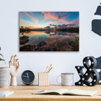 Epic Art 'Everglades' by Edin Chavez, Acrylic Glass Wall Art,16x12