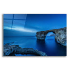 Epic Art 'Cobalt Gate' by Edin Chavez, Acrylic Glass Wall Art