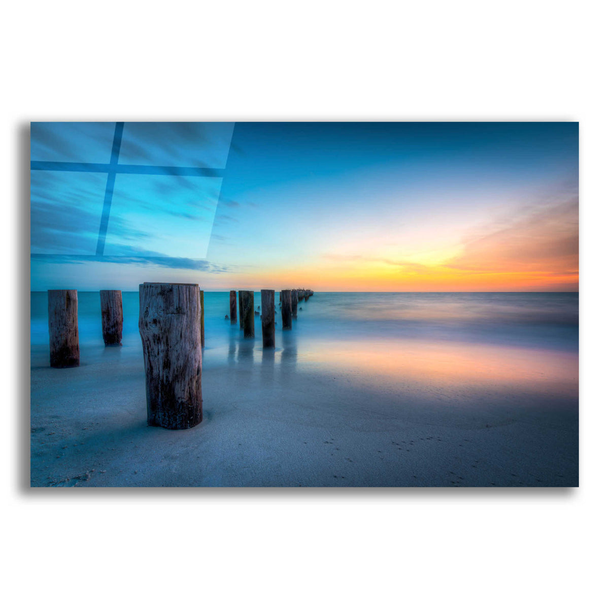 Epic Art 'Forgotten Monoliths' by Edin Chavez, Acrylic Glass Wall Art