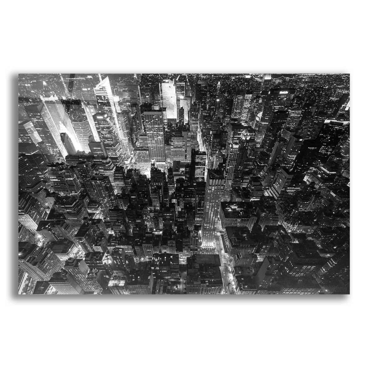 Epic Art 'Concrete Jungle of New York' by Edin Chavez, Acrylic Glass Wall Art