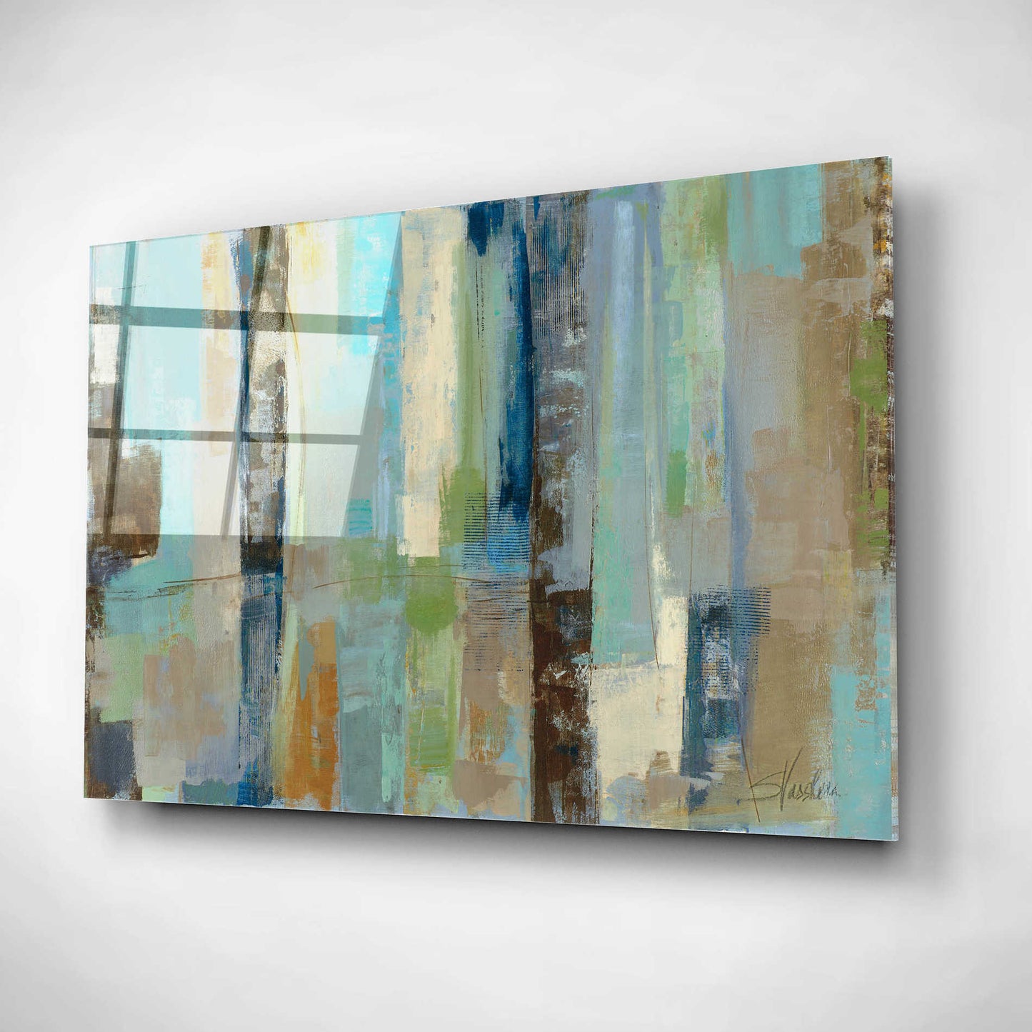 Epic Art 'Skylights' by Silvia Vassileva, Acrylic Glass Wall Art,24x16