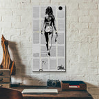 Epic Art "Beach Comber" by Loui Jover, Acrylic Glass Wall Art,12x24