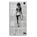 Epic Art "Beach Comber" by Loui Jover, Acrylic Glass Wall Art