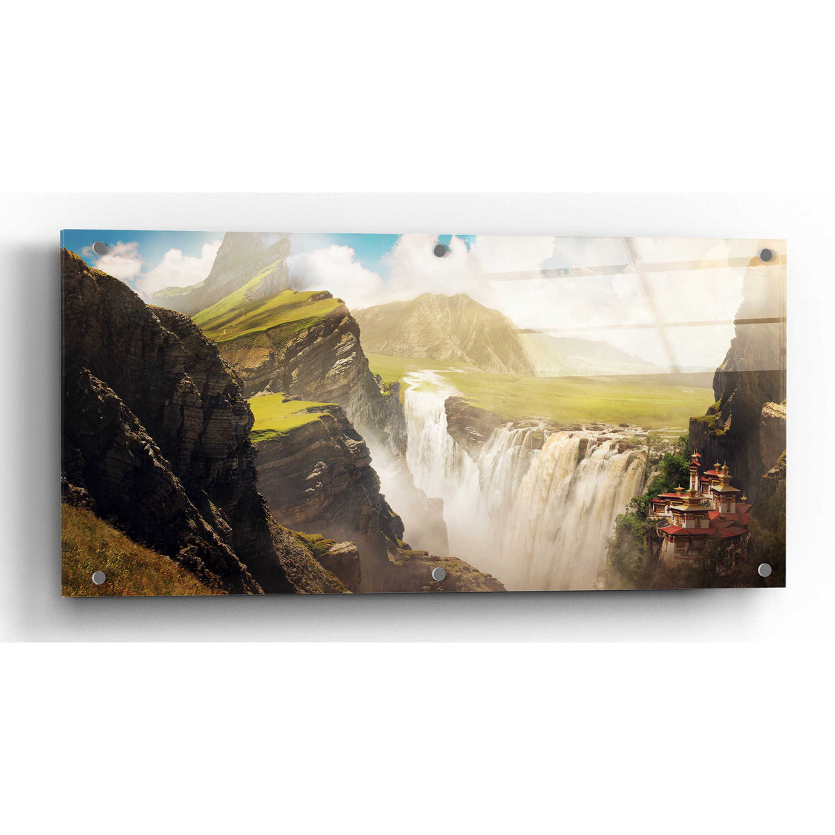 Epic Art 'Epic Valley' by Jonathan Lam, Acrylic Glass Wall Art