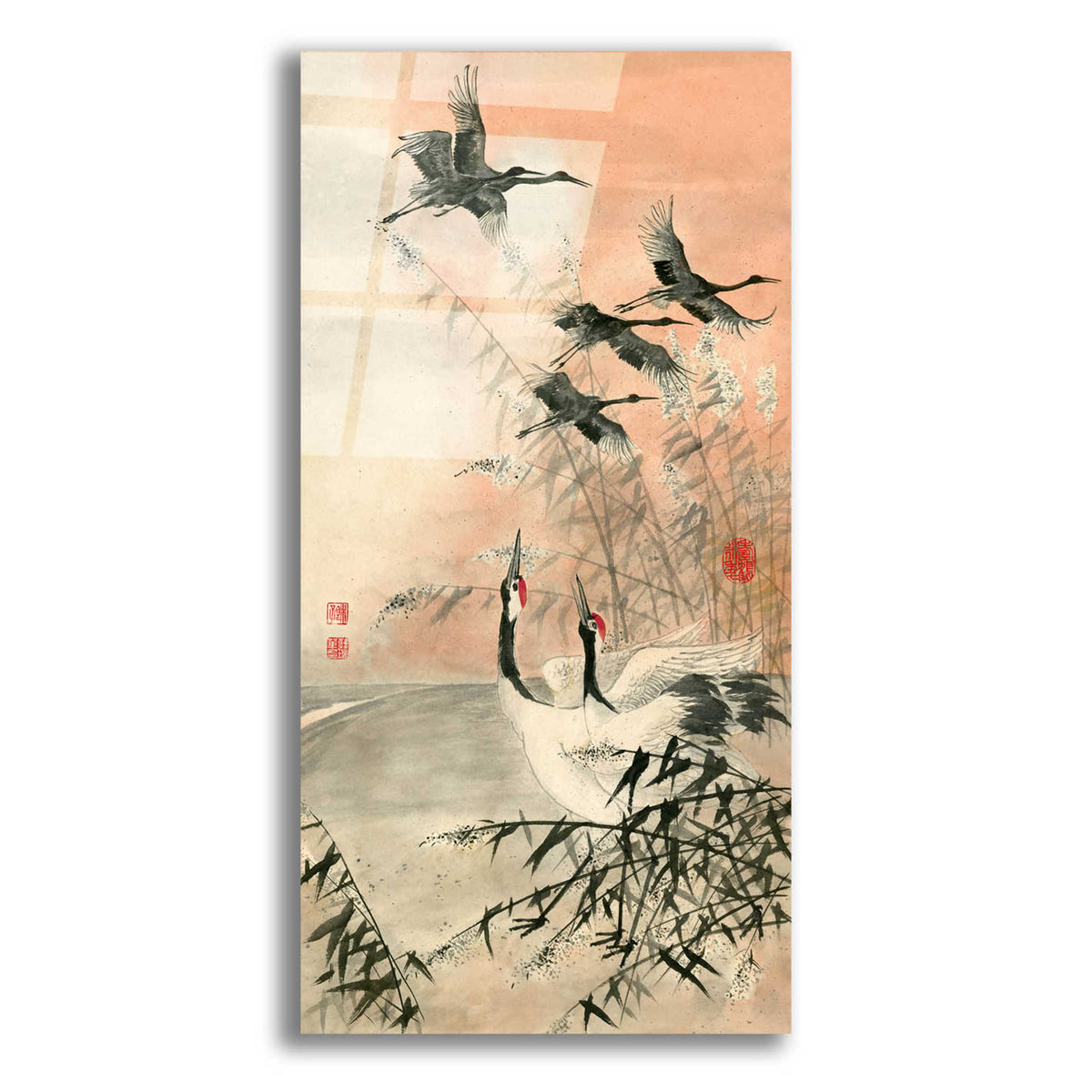 Epic Art 'Meet At Sunrise' by River Han, Acrylic Glass Wall Art