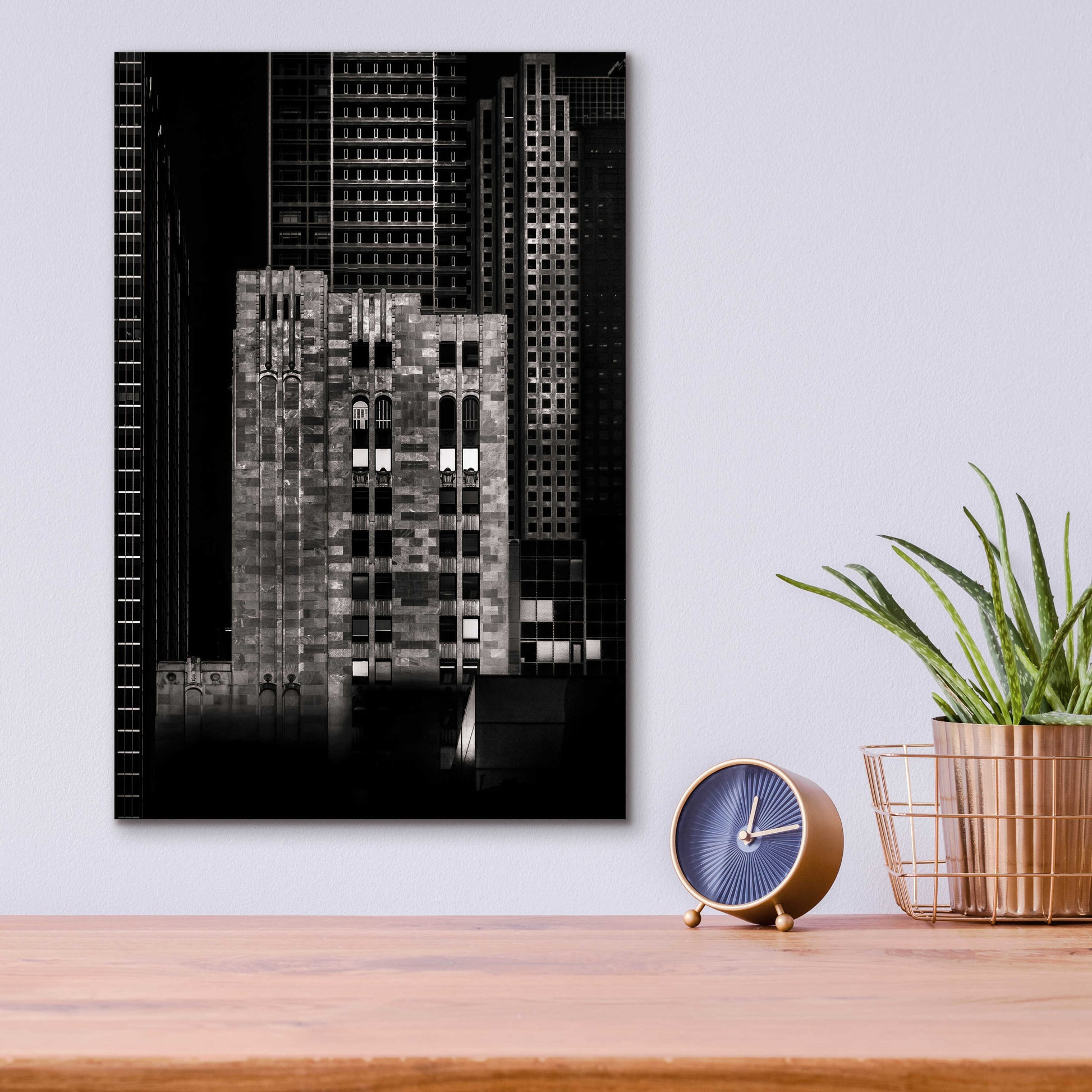 Epic Art 'Canada Permanent Trust Building No 1' by Brian Carson, Acrylic Glass Wall Art,12x16