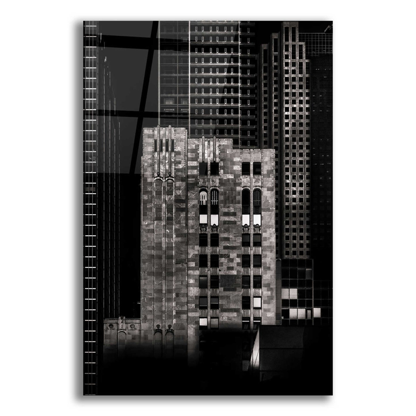 Epic Art 'Canada Permanent Trust Building No 1' by Brian Carson, Acrylic Glass Wall Art,12x16