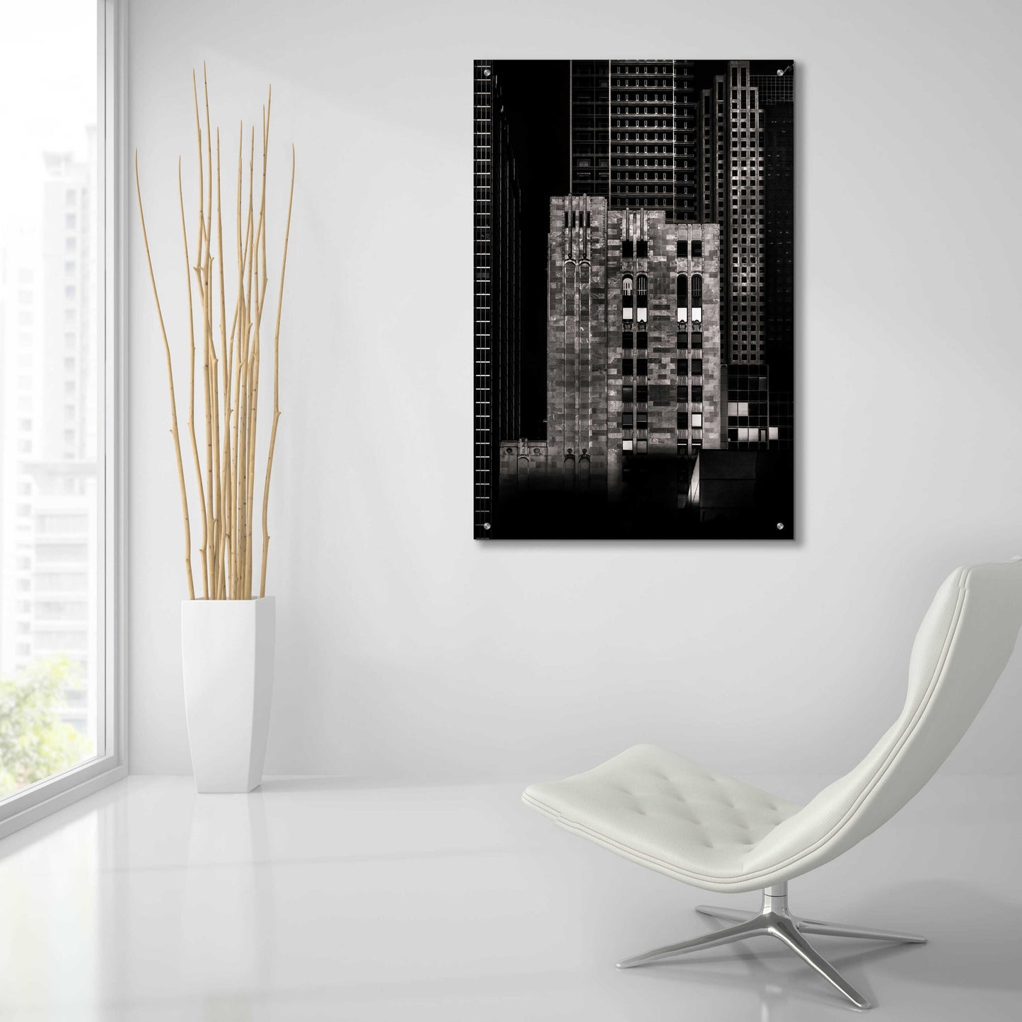 Epic Art 'Canada Permanent Trust Building No 1' by Brian Carson, Acrylic Glass Wall Art,24x36