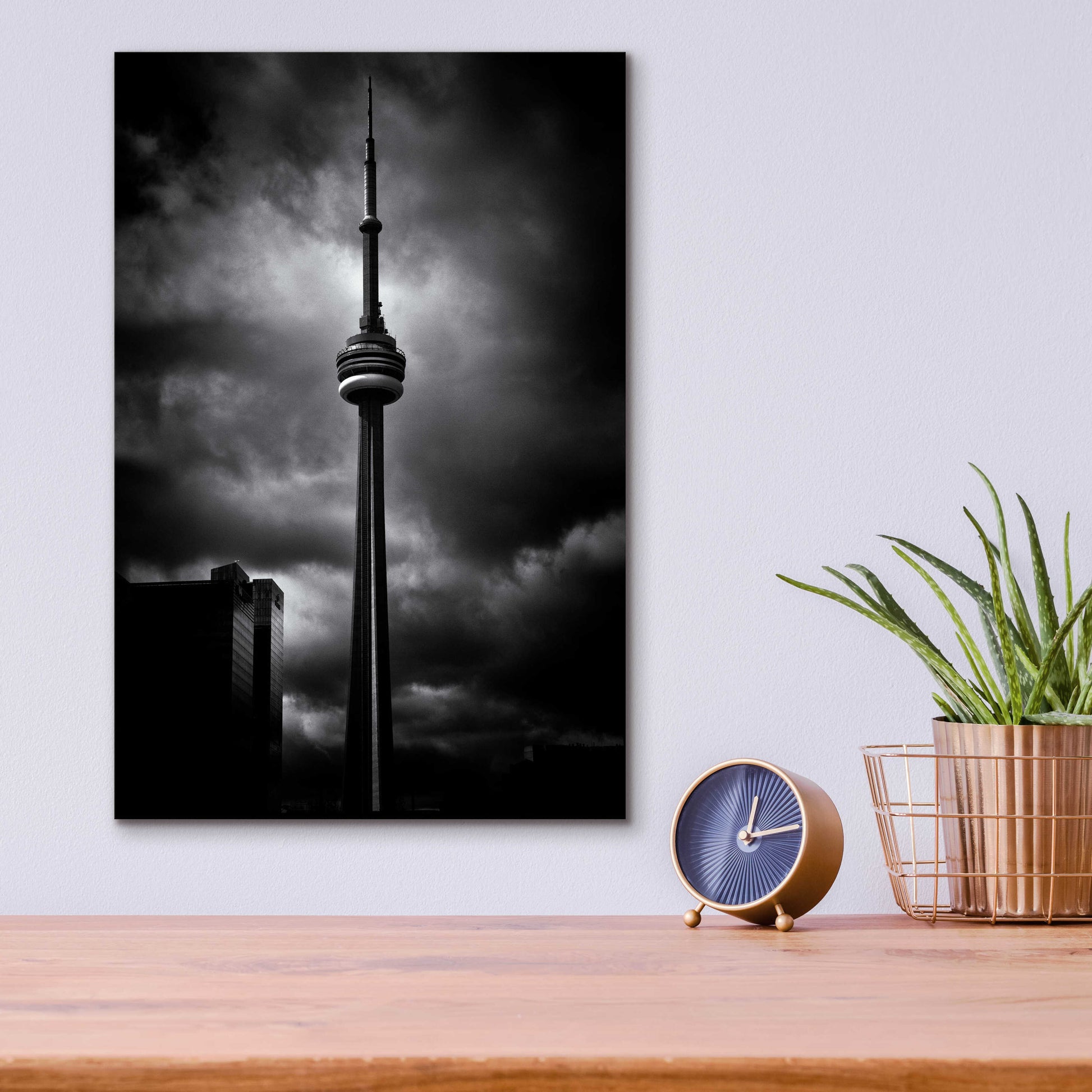 Epic Art 'CN Tower Toronto Canada No 6' by Brian Carson, Acrylic Glass Wall Art,12x16