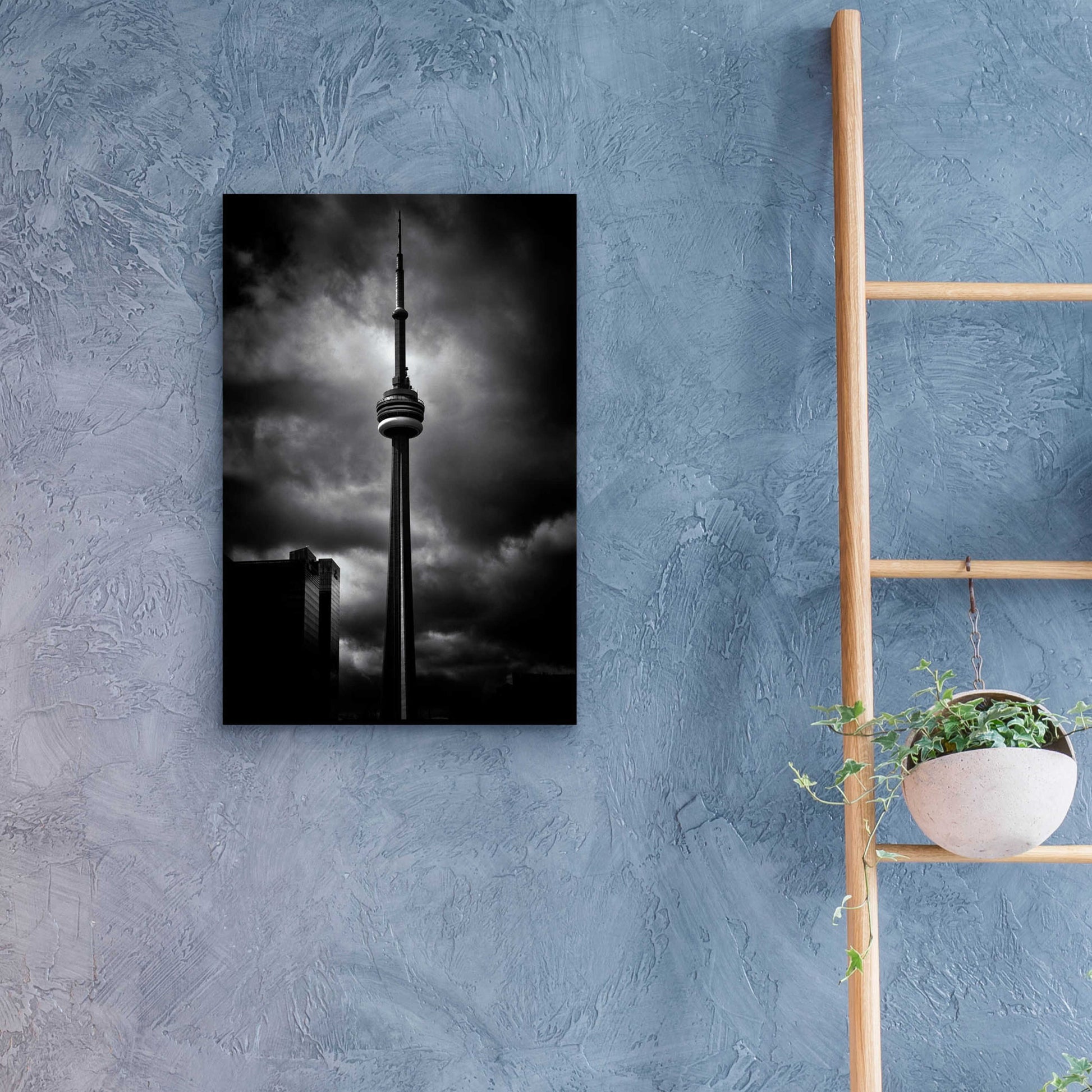 Epic Art 'CN Tower Toronto Canada No 6' by Brian Carson, Acrylic Glass Wall Art,16x24