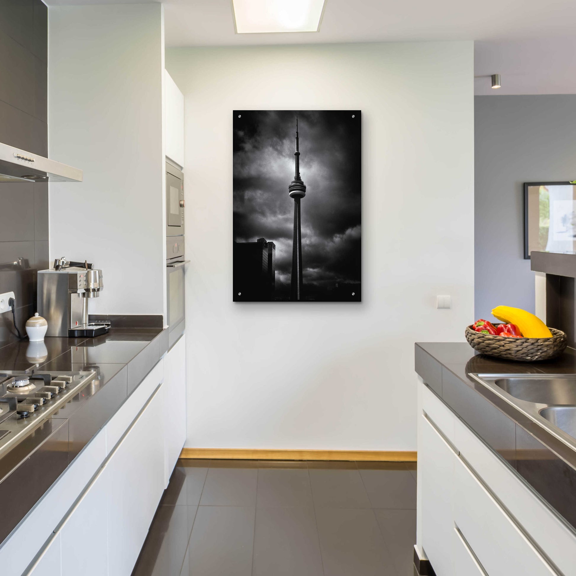 Epic Art 'CN Tower Toronto Canada No 6' by Brian Carson, Acrylic Glass Wall Art,24x36