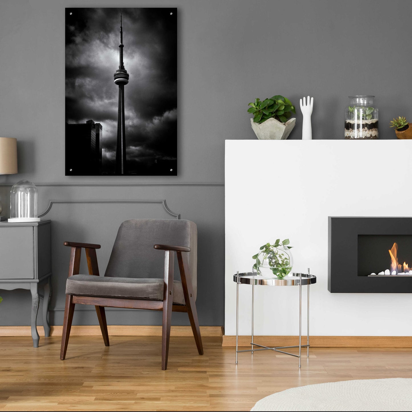 Epic Art 'CN Tower Toronto Canada No 6' by Brian Carson, Acrylic Glass Wall Art,24x36