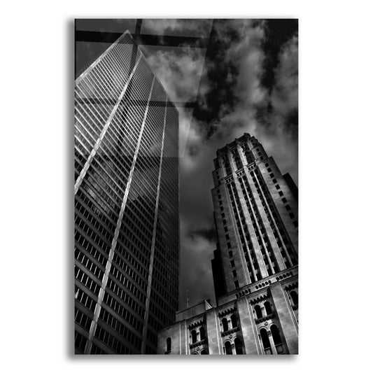 Epic Art 'Commerce Court Courtyard View No 1' by Brian Carson, Acrylic Glass Wall Art